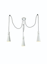 Franklite Happy 3 light Cluster. Satin White